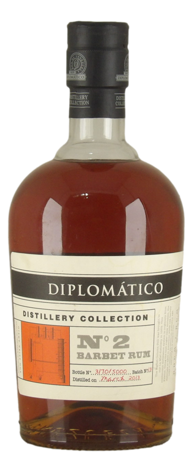 Diplomatico Distillery Collection No.2 Barbet Rum (1x 700mL). Venezuela.