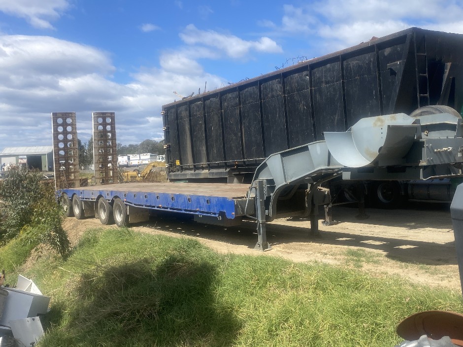 2021 AAA Quad Axle Deck Widener Low Loader Trailer