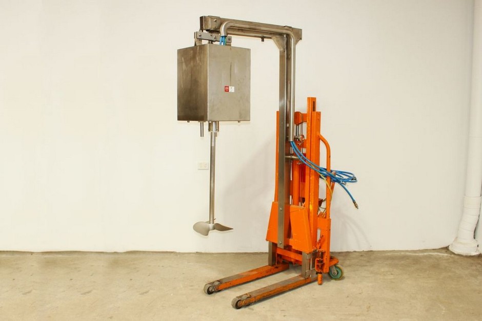 Pneumatic Mobile Lift Mixer, Lightnin Flameproof