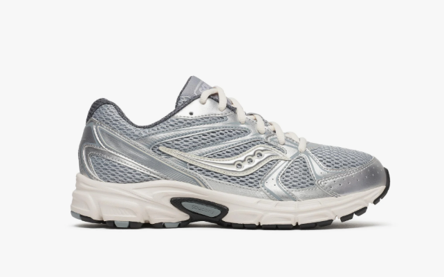 Saucony Women's Ride Milennium Sneaker, Silver/Cream, US 6 NB: has been tri