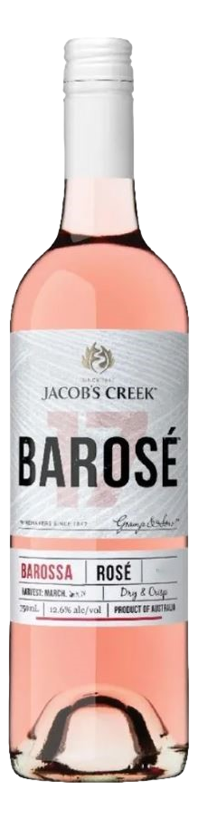 Jacob`s Creek Barose Rose 2025 (6x 750mL), SA.