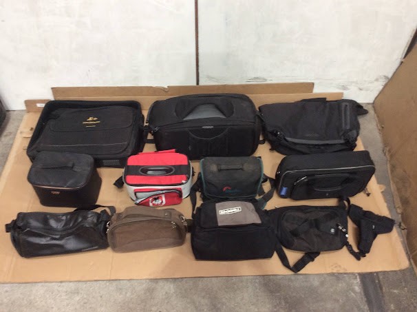 Mixed Brand and Model Camera Case Bag/Carry Bags (Lot of 12)