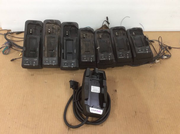 Beam IsatDock2 DRIVE&Pivotel 9575 Docking Station/Cradle (Lot of 8)