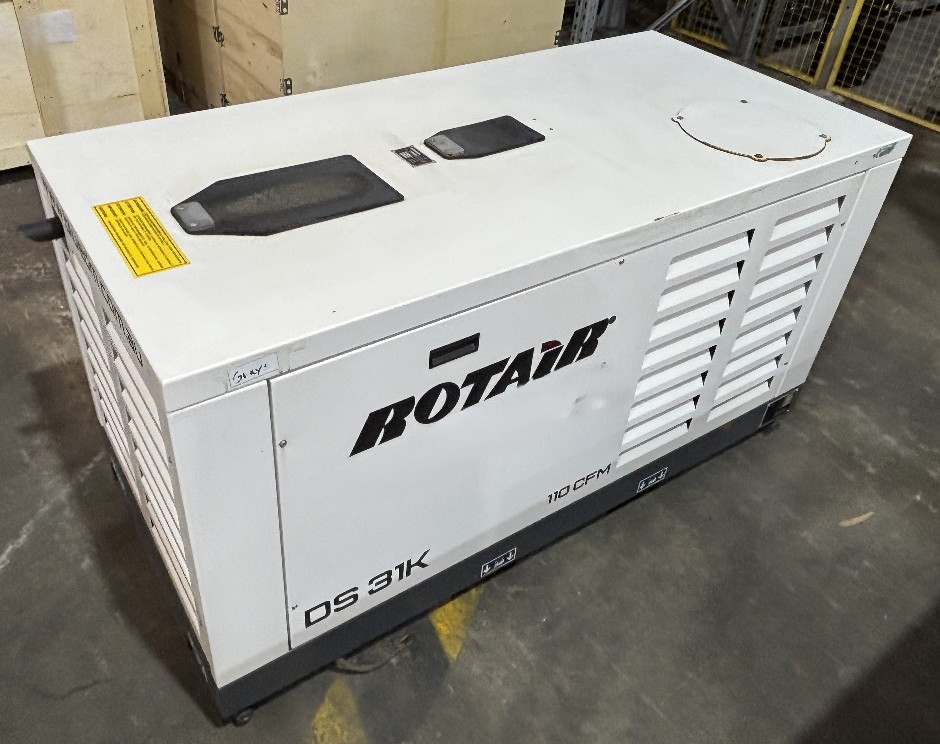 2023 Rotair DS31K 110CFM Compressor (Unused) - Kewdale