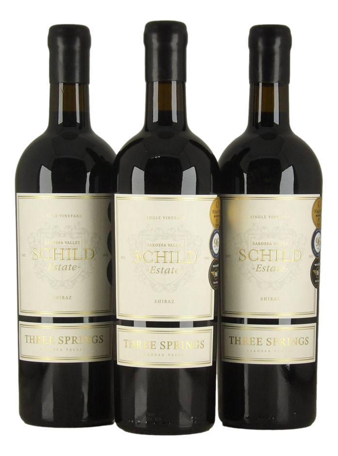 Schild Estate Three Springs Shiraz 2021 (3x 750mL).Barossa Valley