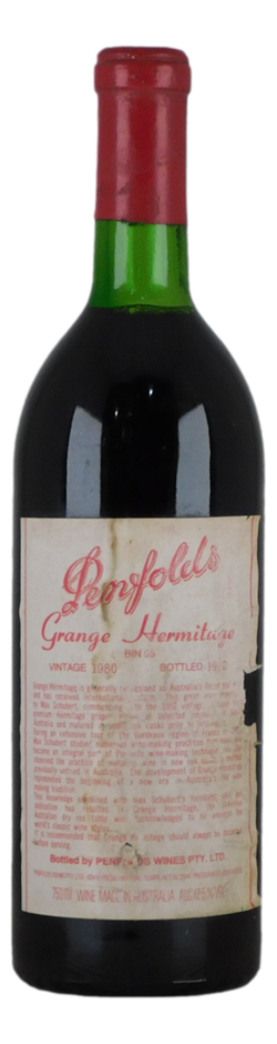 Penfolds Bin 95 Grange Hermitage 1980 (1x 750mL) SA.