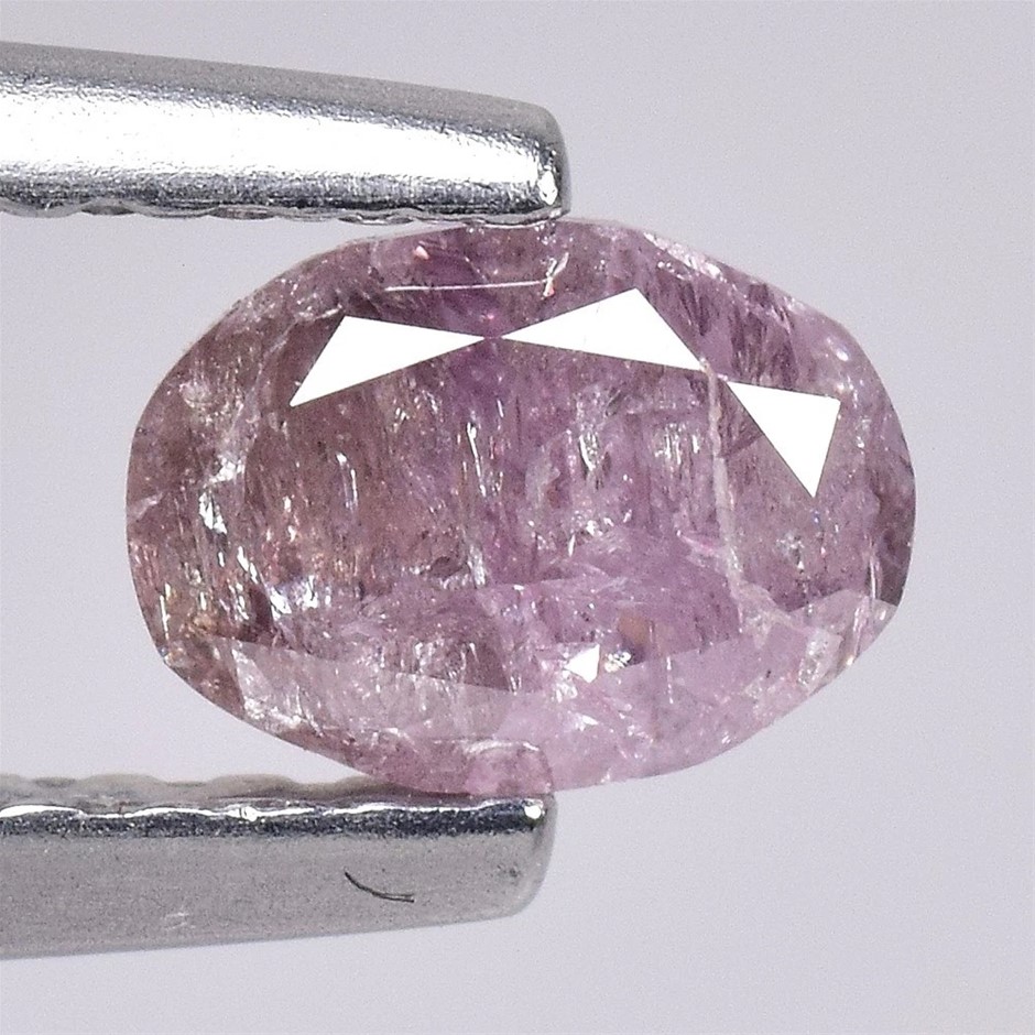0.385ct Natural Pink Diamond with Valuation