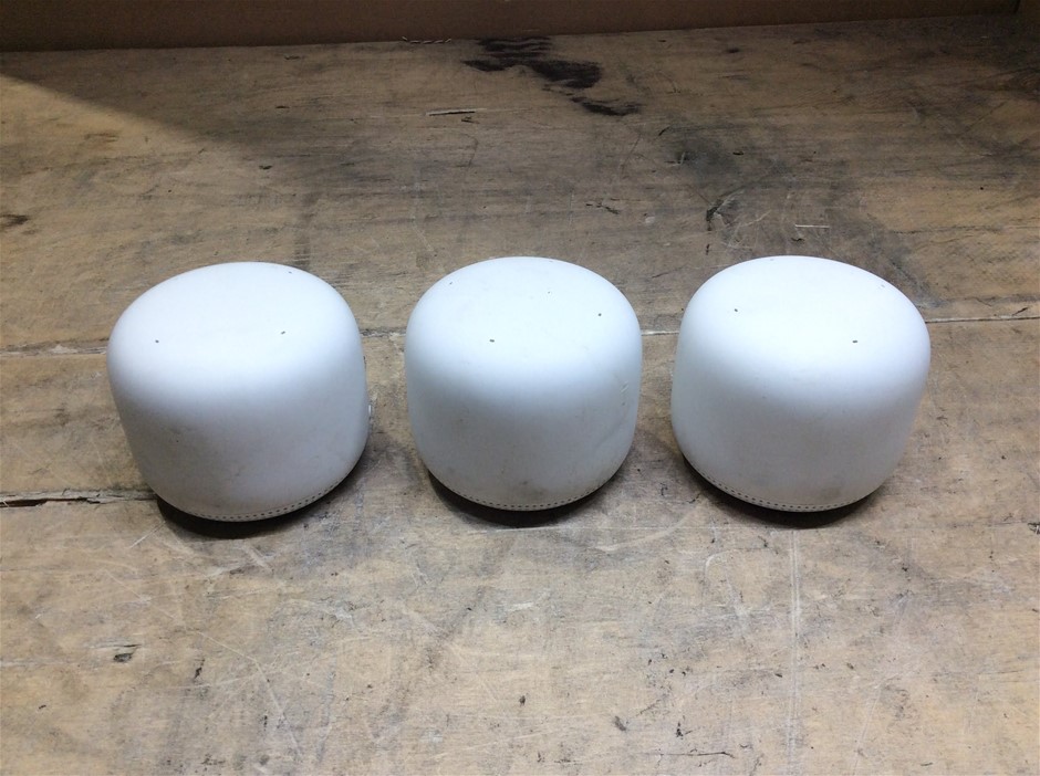 Google H2E Nest Wifi Point (Lot of 3)