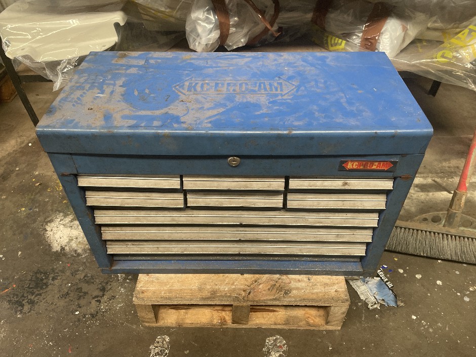 KC Pro-AM Toolbox with Assorted Tools
