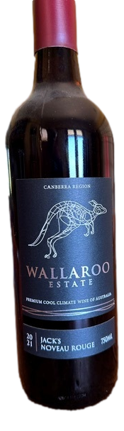 Wallaroo wines Jack’s Nouveau Rouge 2021 (12x 750mL) Canberra Region