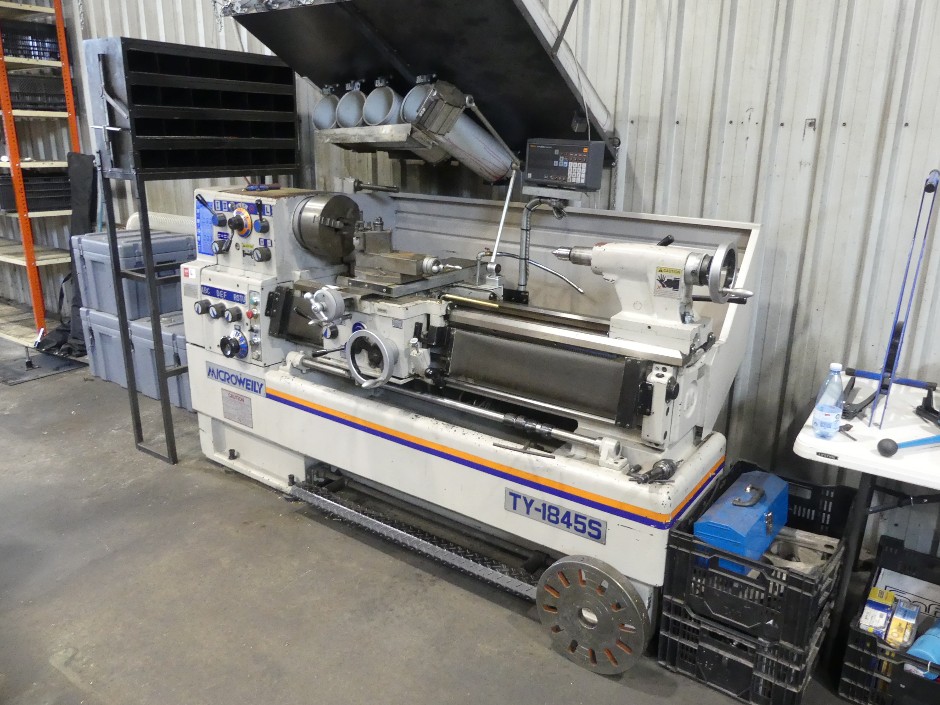 2018 MicroWeily TY-1845S Gap Bed Lathe