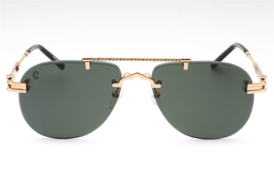 CHARRIOL Sunglasses, 59-16-145, Cat.3, Gold/Black (C01), PC81014. RRP: $409