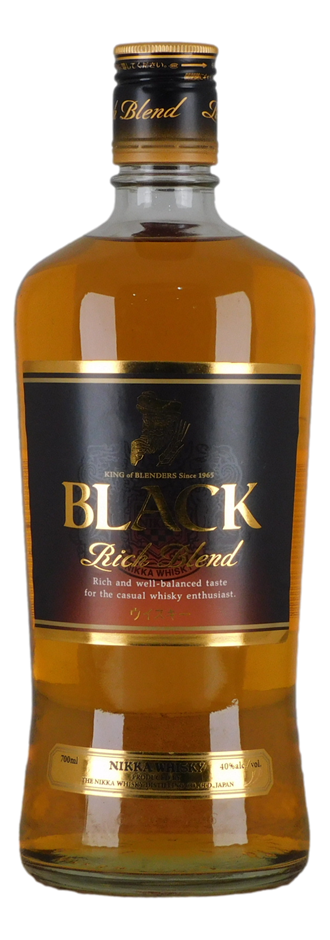 Nikka Black Rich Blend Whisky (1x 700mL).