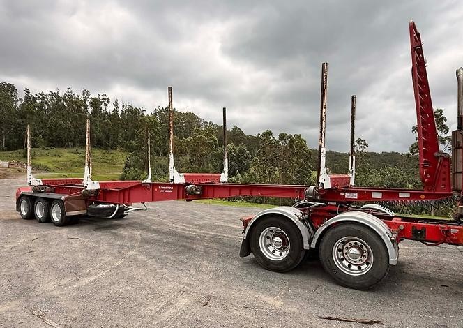 1998 Elphinstone Airider Tri-Axle Log Jinker Trailer
