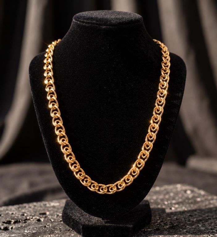Jewelz Merchants Black Friday Special – Gold-Tone Link Chain 60 cm