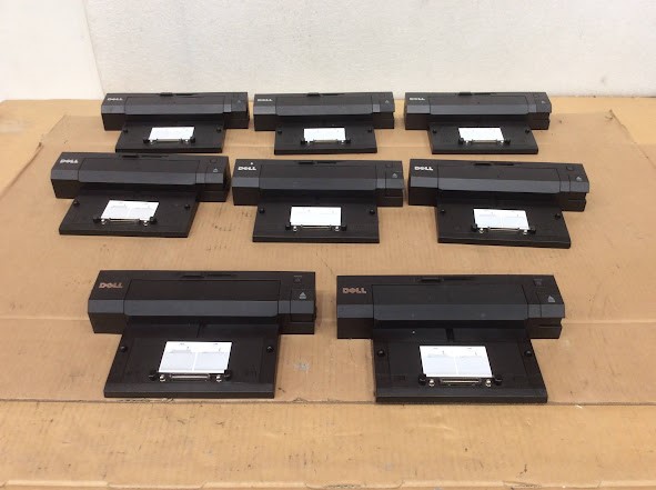 Dell E-Port Plus II PR02X Docking Station (Lot of 8)