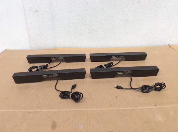 Lenovo 0A36190 USB Soundbar (Lot of 4)