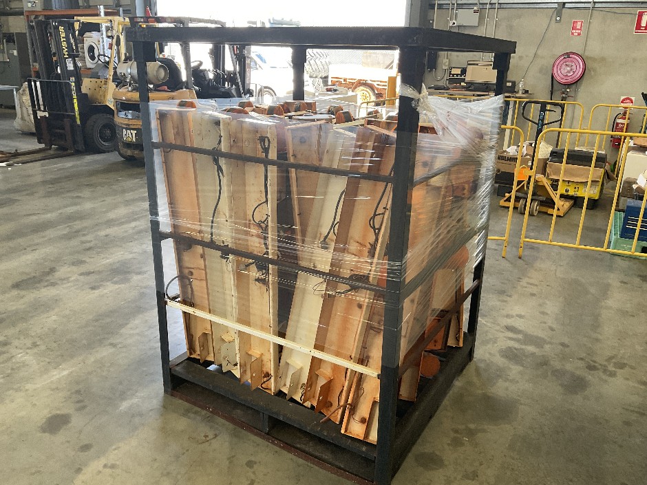 Crate of Assorted Light Bars