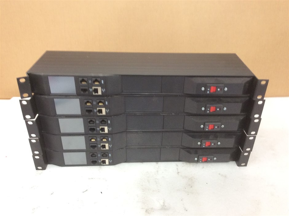 CSS ZIP5408 IP-II Hor MK-II 8W Rackmount Power System (Lot of 5)