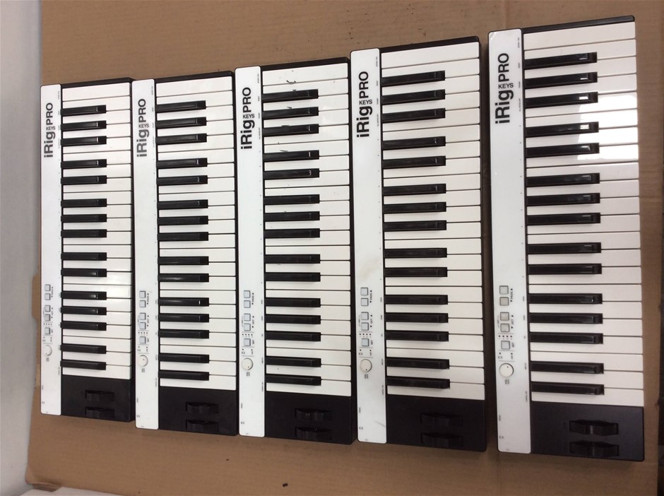 iRig Keys Pro IK000029 MIDI Keyboards (Lot of 5)