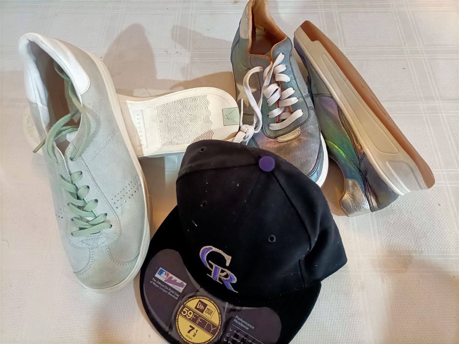 Quality Ex Sample Shoes and Baseball Cap as New . Others