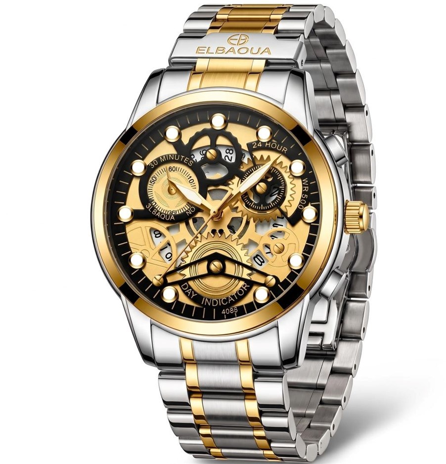 Jewelz Merchants Black Friday Special – Stainless Steel Waterproof Watch