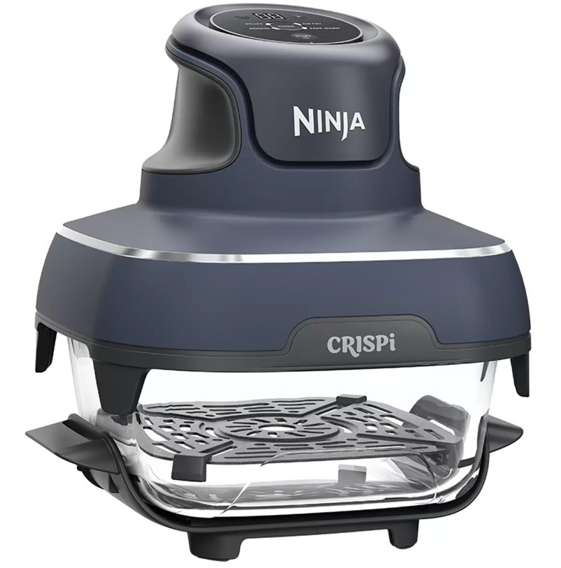 NINJA Crispi Glass Air Fryer, FN101GYANZ. NB: Damaged box.