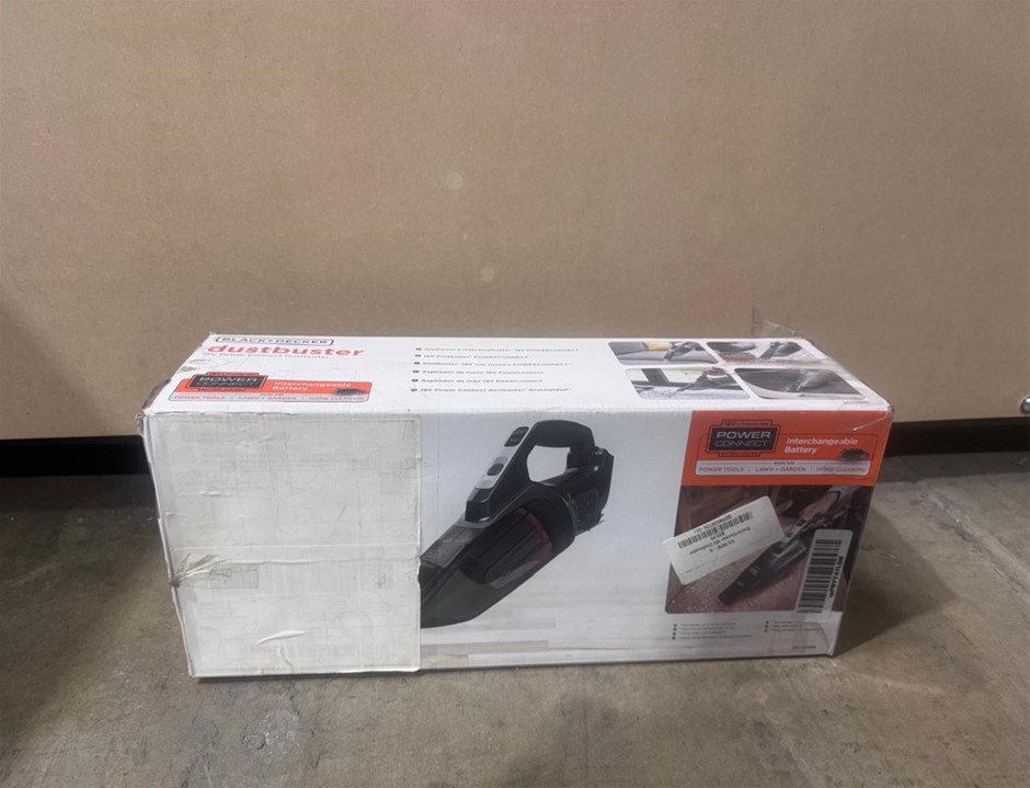 Black+Decker DustBuster BCHV001B - Faulty, Not Working, No Battery