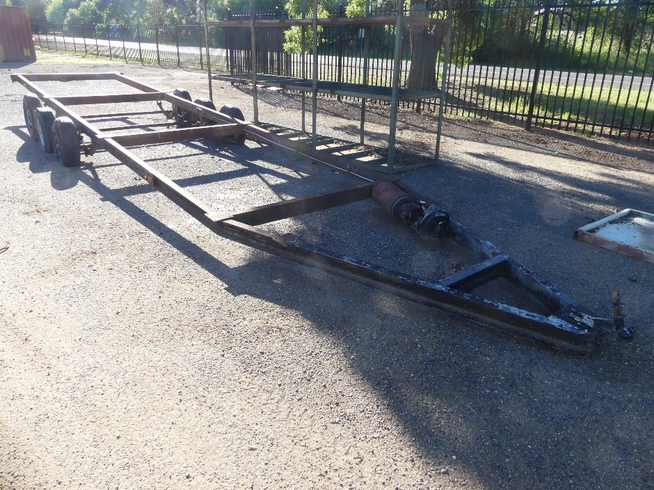 Tri Axle Trailer Frame