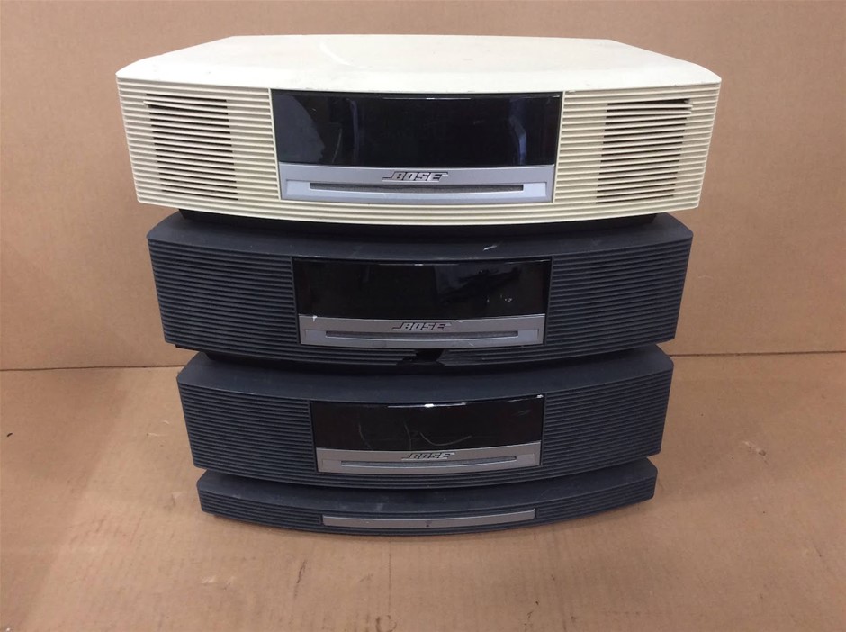 Bose Mixed Models Wave Music Systems And SoundTouch Pedestal Adapter