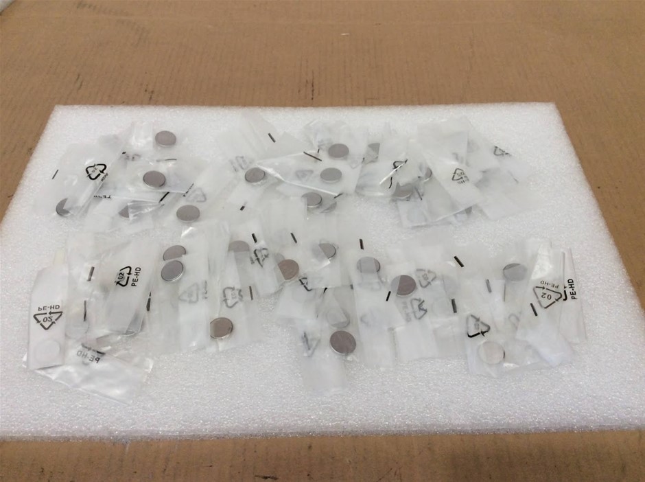 Dailymax CR2032 3V Lithium Coin Cell Button Batteries - New (Lot of 58)
