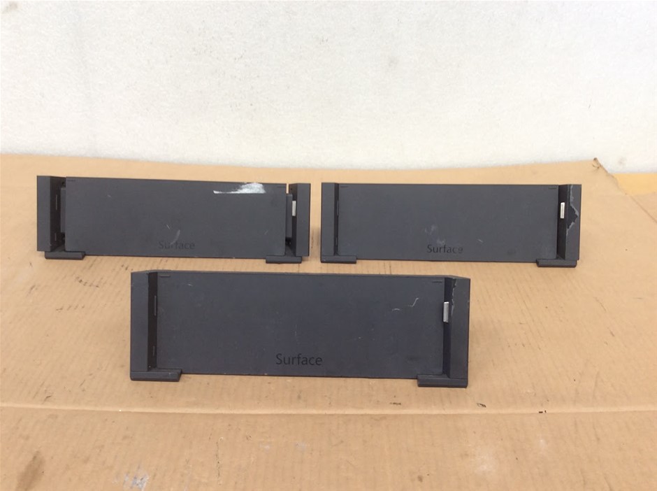 Microsoft Surface Docking Station 1664 Laptop Tablet Dock (Lot of 3)