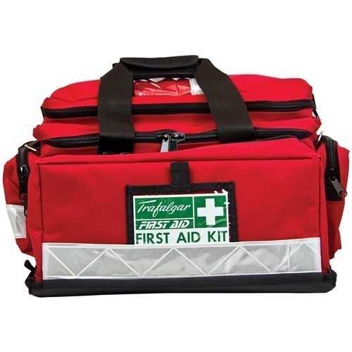 TRAFALGAR Level 2 Softpack Portable Workplace First Aid Kit with multi pock