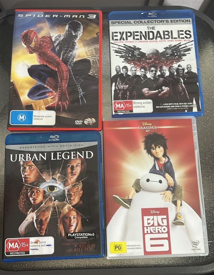4x Movie Discs