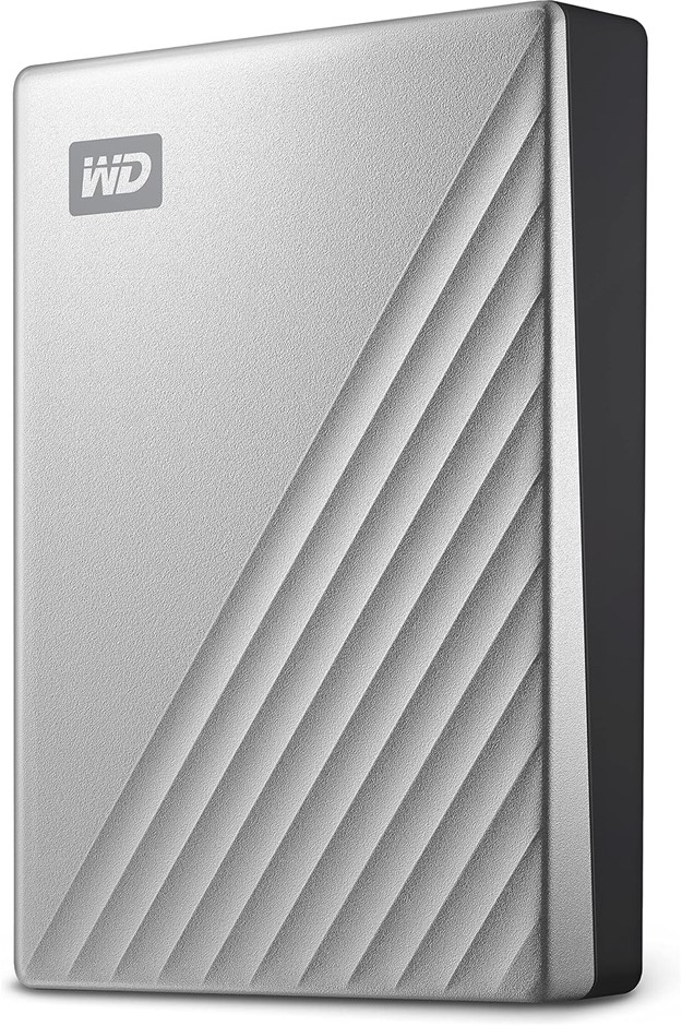 Western Digital My Passport Ultra USB-C Drive, WDBC3C0020BSL-WESN,Silver,2T