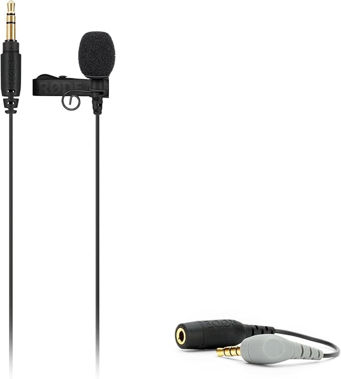 7 x RØDE Lavalier GO Professional Wearable Microphone with TRS to TRRS Adap