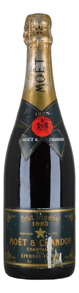 Moët & Chandon Brut Impérial 1985 (1x 750mL), Champagne.