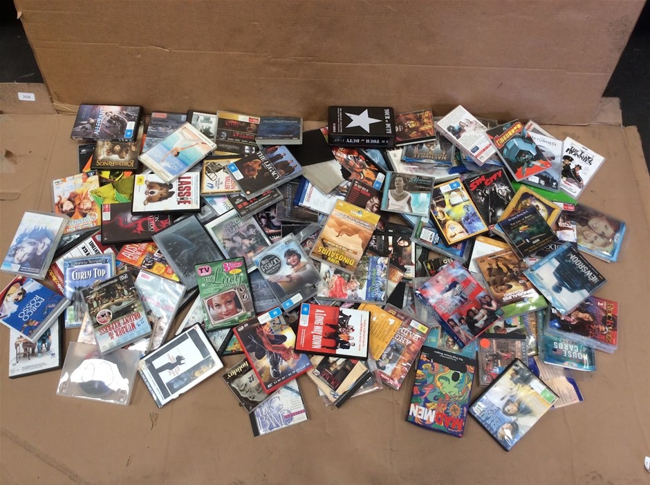 Mixed Titles DVD Blu-ray Movies TV Series And Music CDs