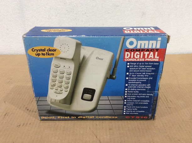 Omni CT910 Compact Digital Cordless Phone Set
