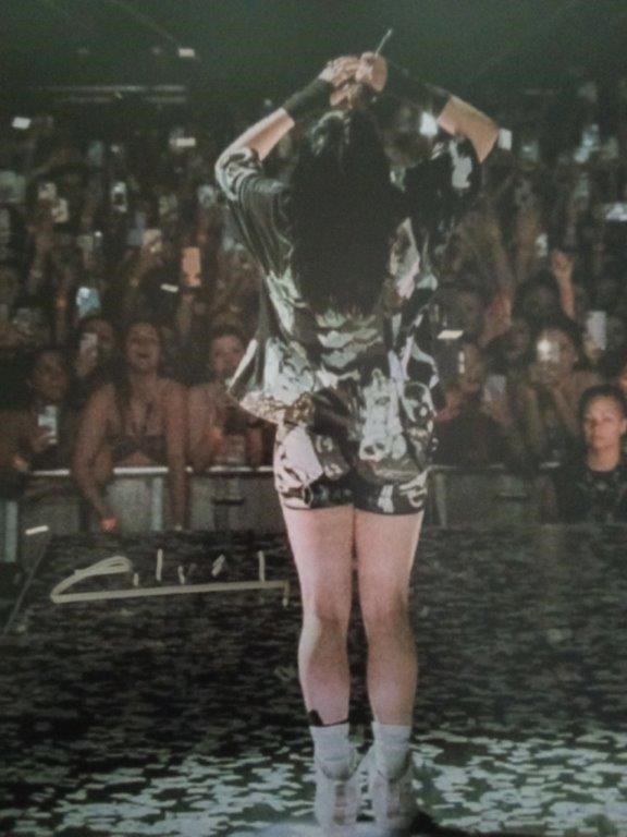 BILLIE EILISH SIGNED CONCERT PHOTO