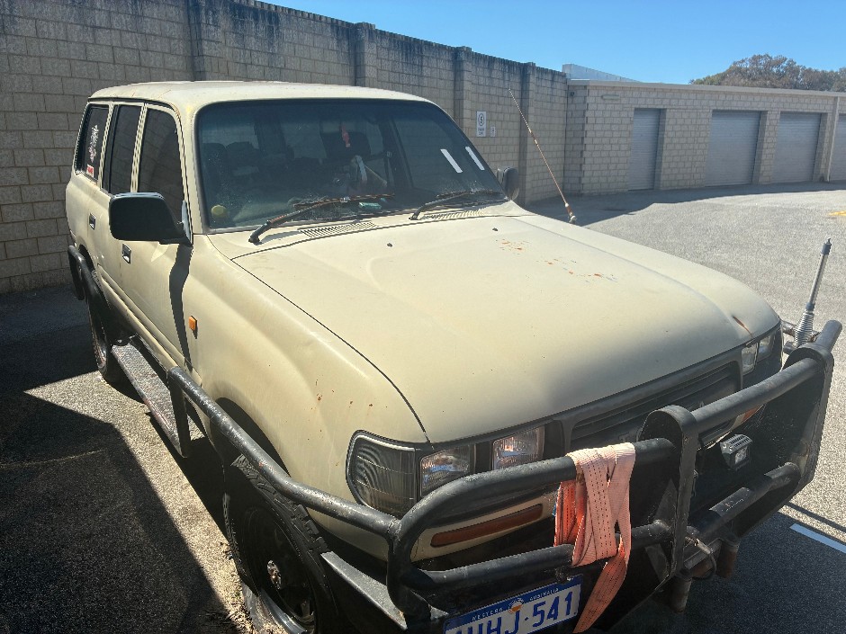Overdue Storage: 1992 Toyota Landcruiser FJ80R Diesel SUV