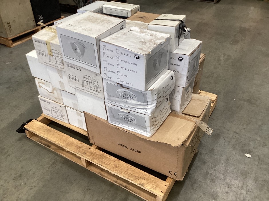 Light Fittings Assorted Sizes Qty Approximately 67