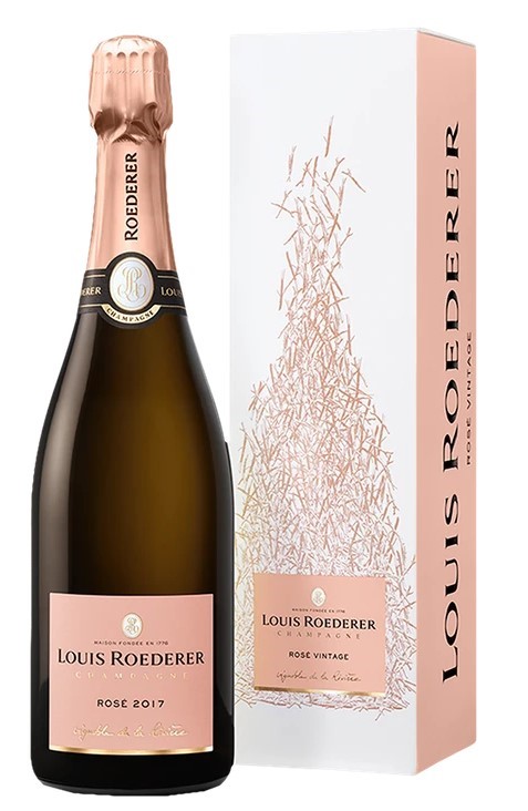 Roederer Vintage Rose Graphic Gift Box 2017 (6x 750mL), Buy Now.