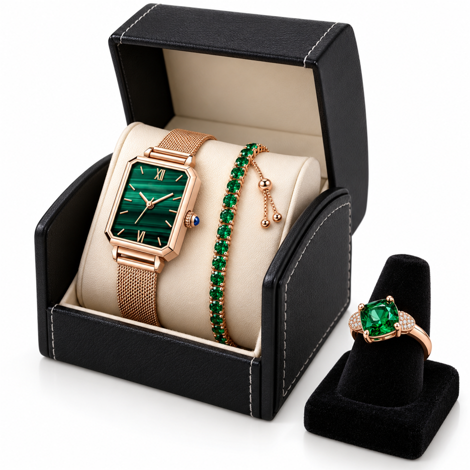 Jewelz Merchants Black Friday Special – Watch, Bracelet & Ring w Box
