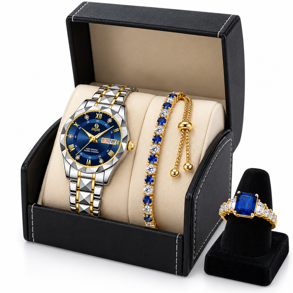 Jewelz Merchants Black Friday Special – Watch, Bracelet & Ring w Box