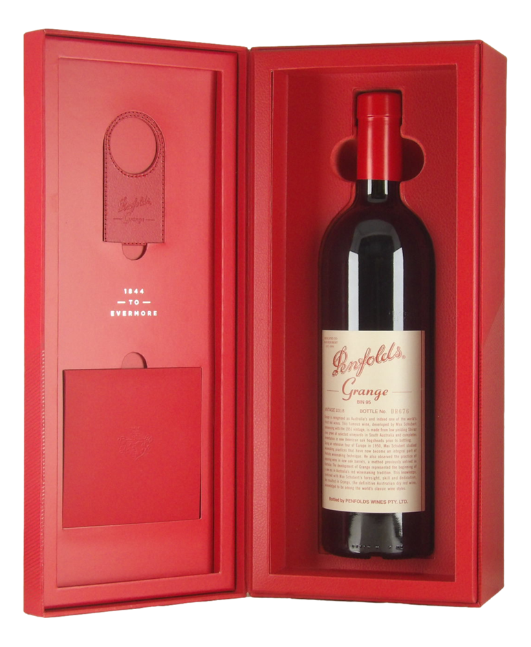 Penfolds Bin 95 Grange 2018 (1x 750mL), SA.
