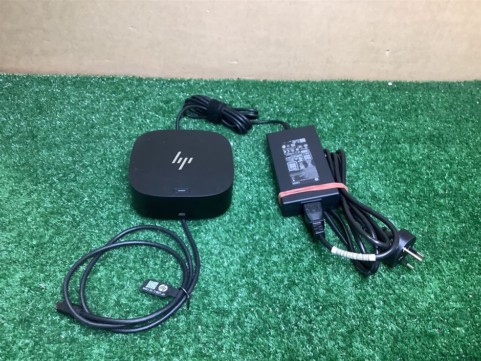 HP USB-C Dock G5 HSN-IX02 Universal Docking Station with AC Adapter