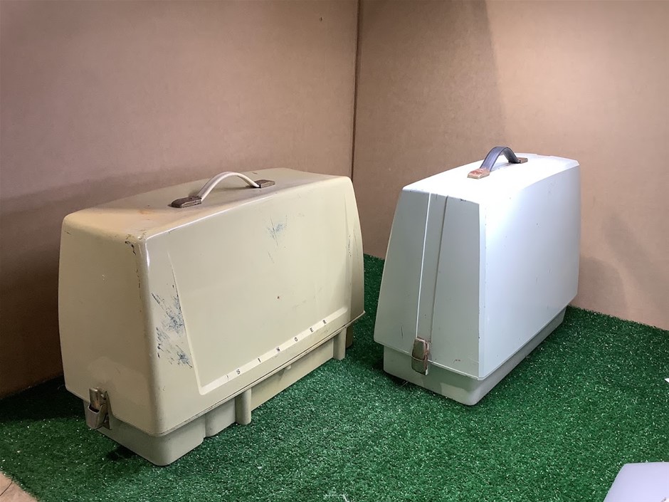 Singer & Lemair Deluxe Vintage Electric Sewing Machines (Lot of 2)