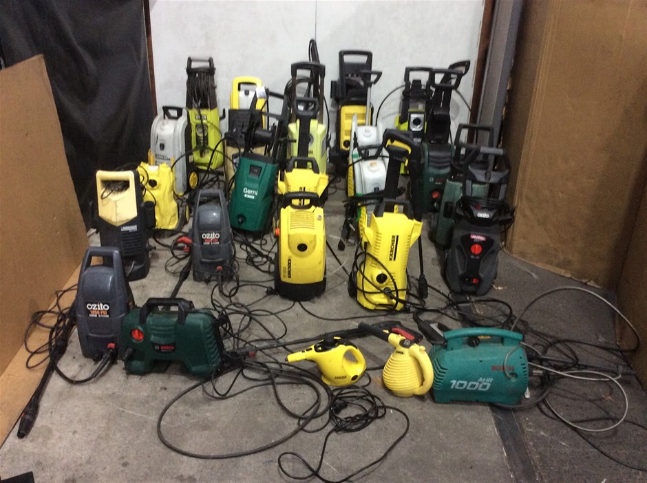 Mixed Brands Electric High-Pressure Washers & Steam Cleaners