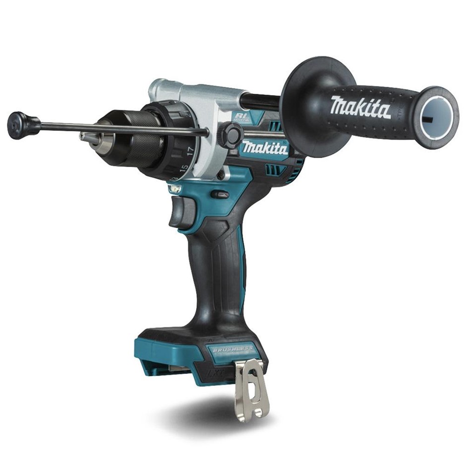 MAKITA 18V Li-Ion Cordless Brushless Heavy Duty Hammer Driver Drill - Skin